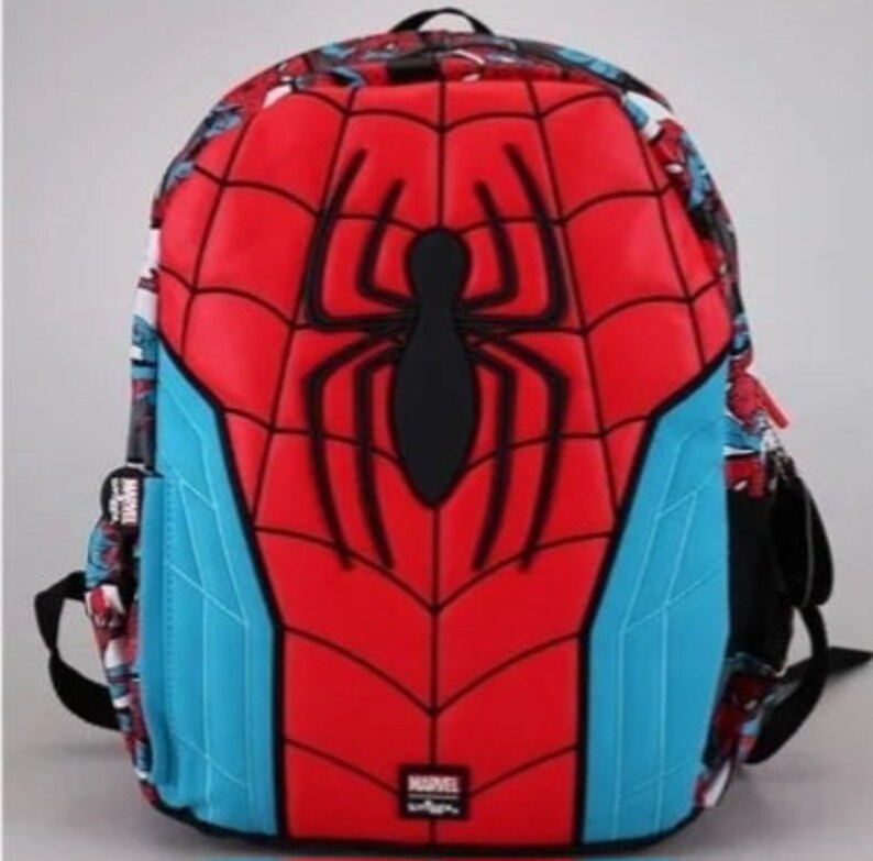 Smiggle Avengers Spiderman Backpack Lunch Bag and Pencil Etsy UK