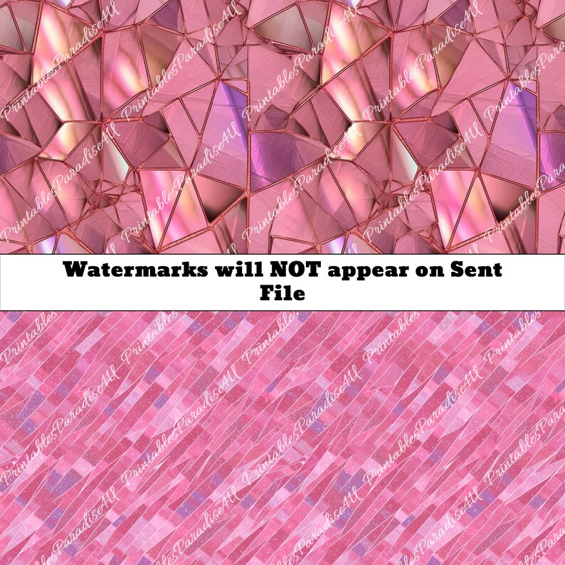 Pink Glitter Ink Textures Set Pink Glitter Ink Textures Etsy