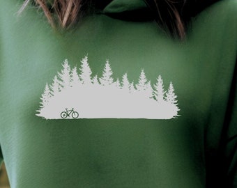 Mountain Bike Hoodie, MTB Hoodie, Hoodie for mountain biker, hoodie for cyclist, cyclist hoodie, gravel bike hoodie, bike hoodie, hoodie mtb