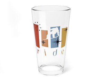 Retro Ride Pint Glass
