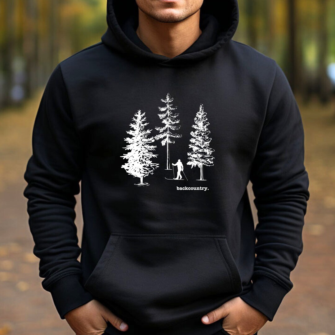Backcountry Ski Hoodie Backcountry Hoodie Ski Hoodie Etsy