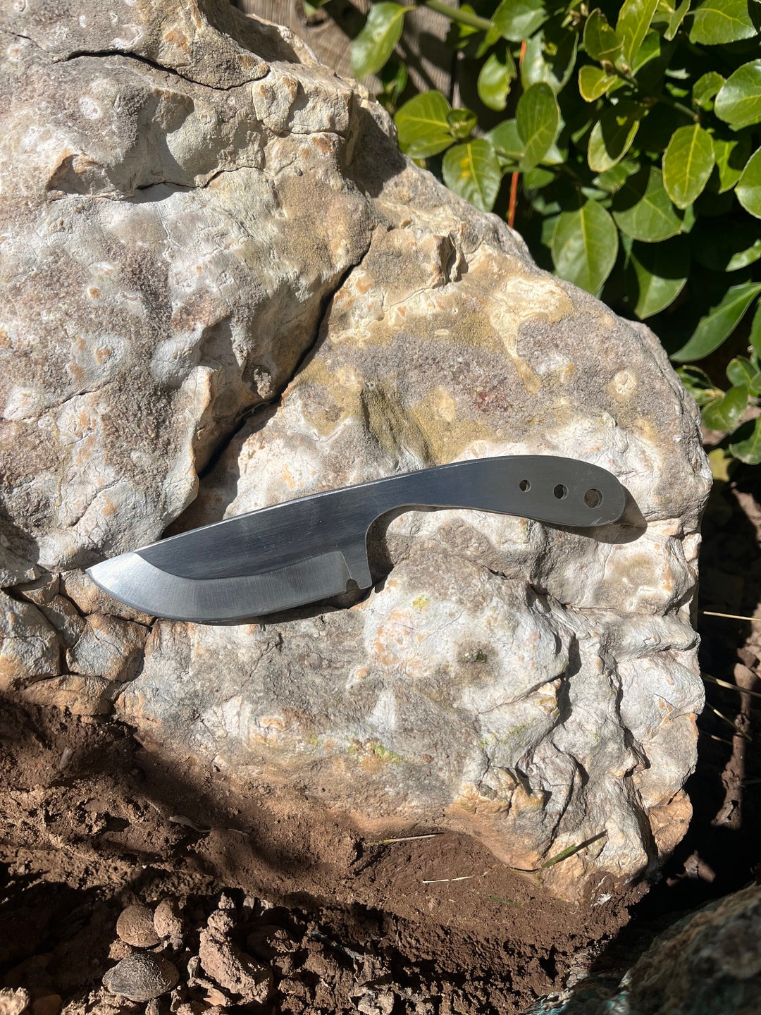 Neck/pocket Fixed Blade Knife Etsy