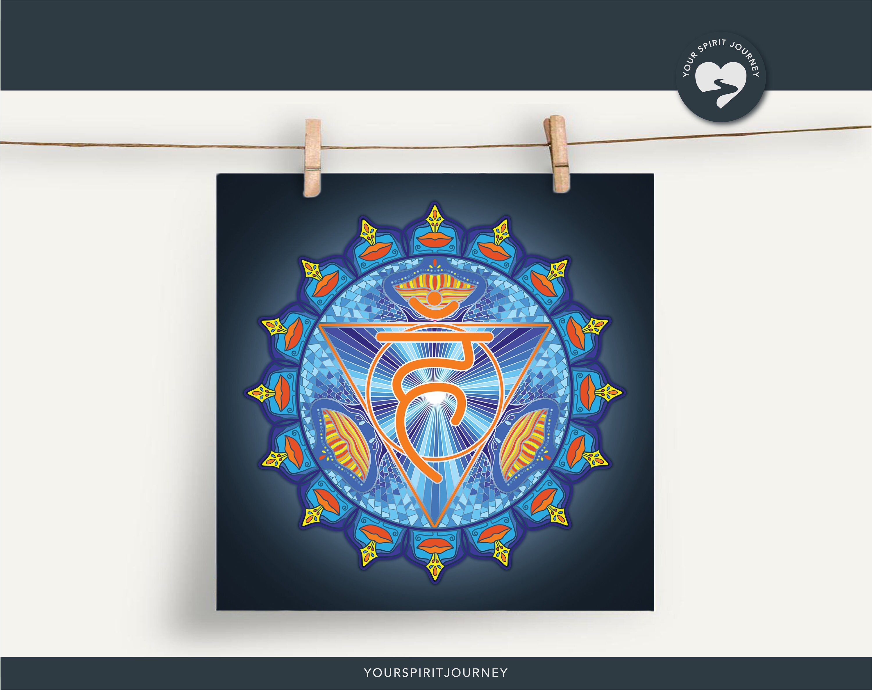 7 Chakra Mandala Posters | Instant Download, Wall Art - Etsy
