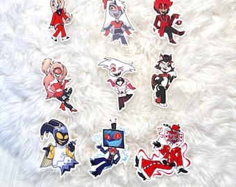 ハズビン・ホテル チャーリー＆ヴァギー エナメル 2nd Run! ピンバッジ