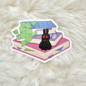 Pegatina de Mothman "Loco por los críptidos"