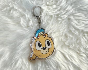 Llavero con purpurina de Hilda Wolff, Charm de la serie Hilda