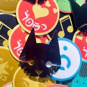 Stray Cat Game Stickers- Patch Designs