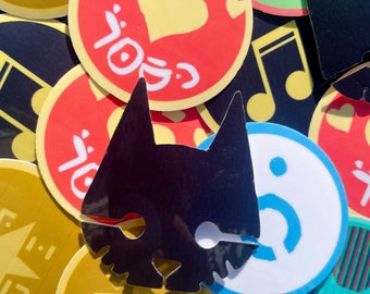 Stray Cat Game Stickers- Patch Designs