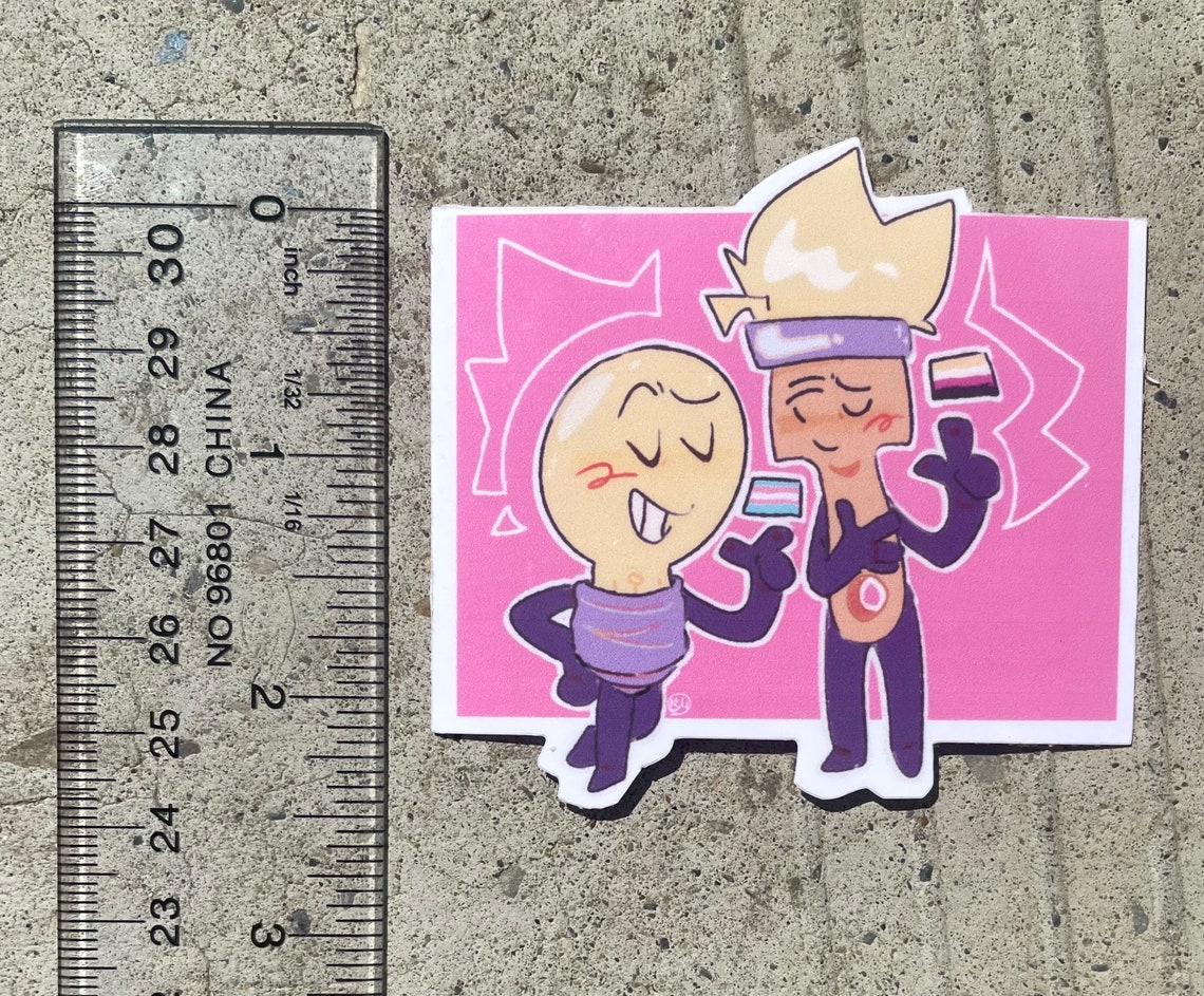 Inanimate Insanity Lightbulb & Paintbrush Sticker - Etsy Canada
