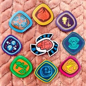 Psychonauts 2 Merit Badge Stickers