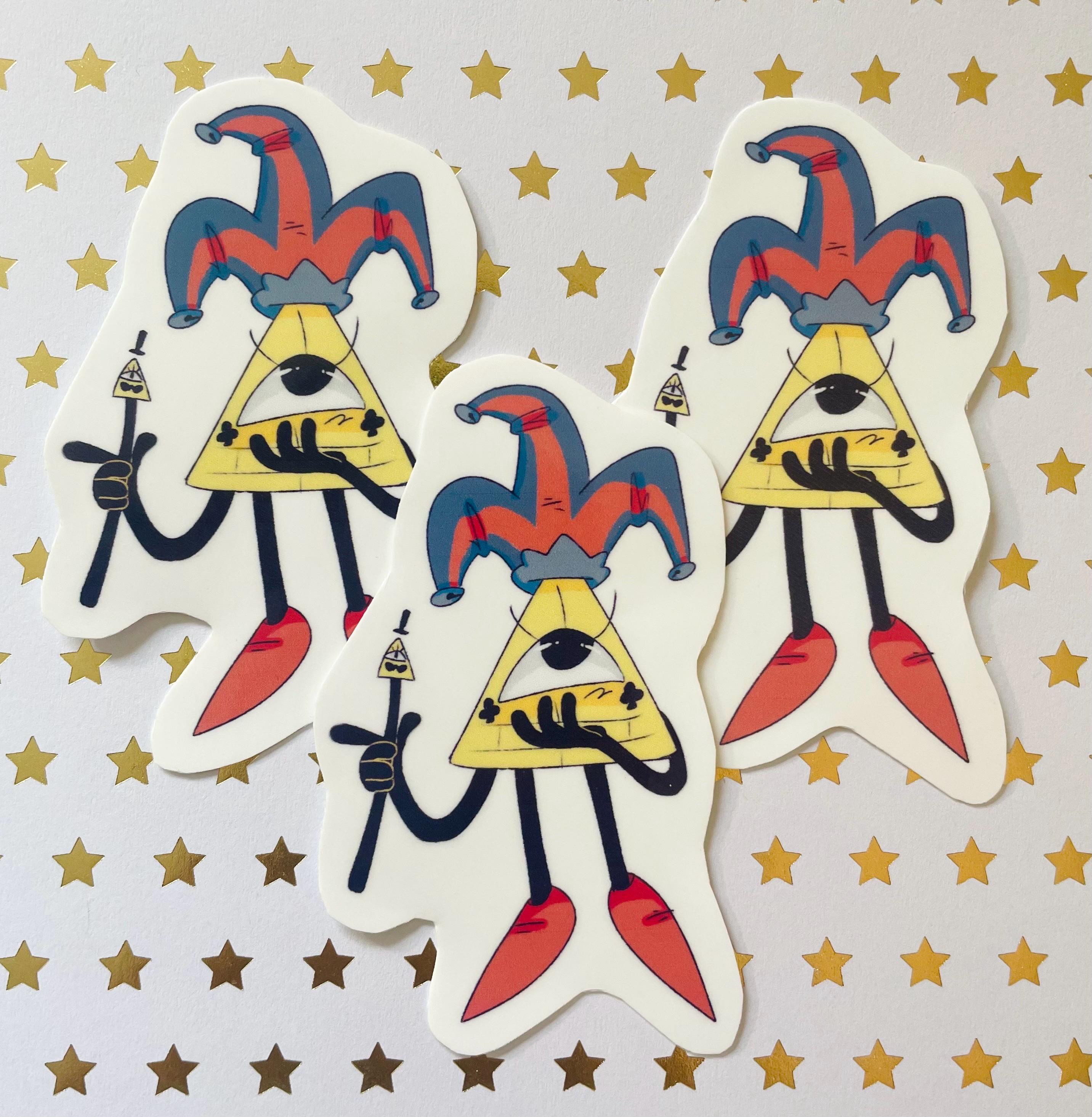 Book of Bill Cipher Stickers - Gravity Falls - Etsy
