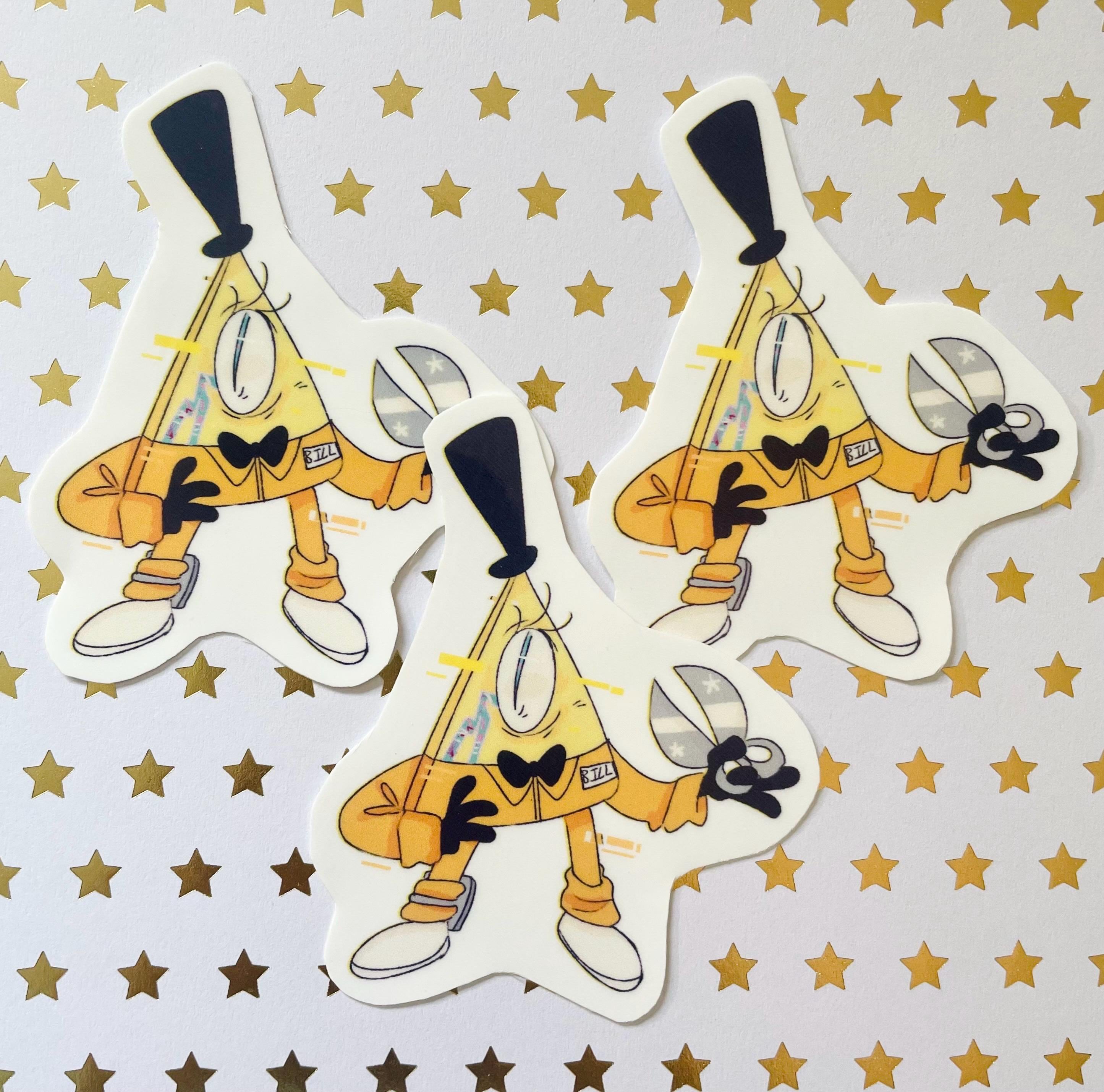 Book of Bill Cipher Stickers - Gravity Falls - Etsy