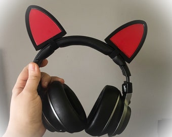 Magnetische Katzenohren für Headsets