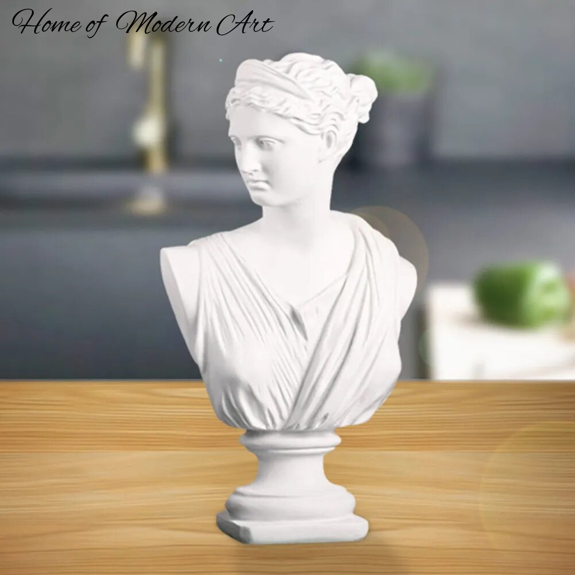 Statue Vénus De Milo KIKITO - 27.9cm - Résine - Décoration Grecque Antique Pour Maison Ou Bureau