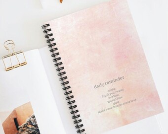 spiral notebook