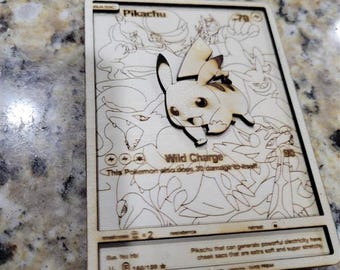 Pikachu #160 Crown Zenith DIGITAL ONLY File for Laser cutting/engraving, SVG File