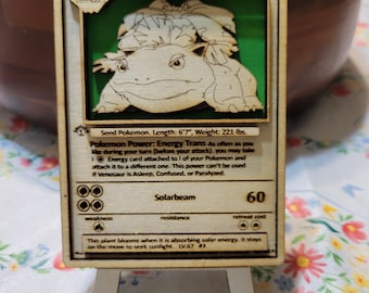 Venusaur DIGITAL ONLY File for laser cutting/engraving SVG file
