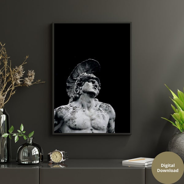 Achilles | Akhilleus | Mythology | Mythological | Printable Poster | Digital Art | Digital Poster | Digital Printable| Wall Art | Wall Decor