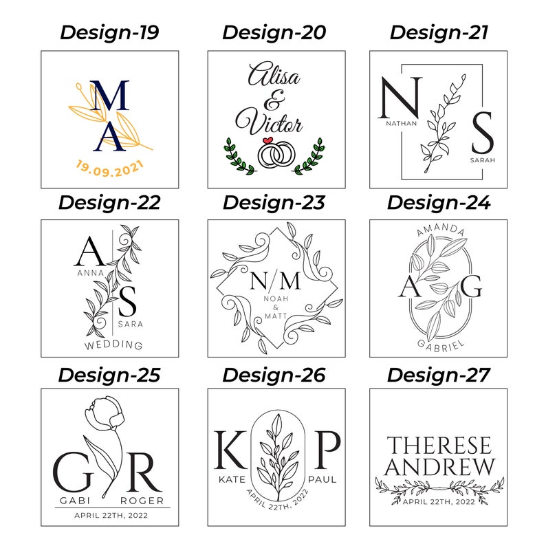 Wrapping Stickers Custom Text Clear Stickers, Personalized Transparent Stickers, Wedding ...