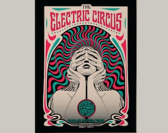 アート・デザイン・音楽 Off The Wall PSYCHEDELIC ROCK POSTERS psychedelic, trippy, music, retro, vintage, hippie, 70 s, 60