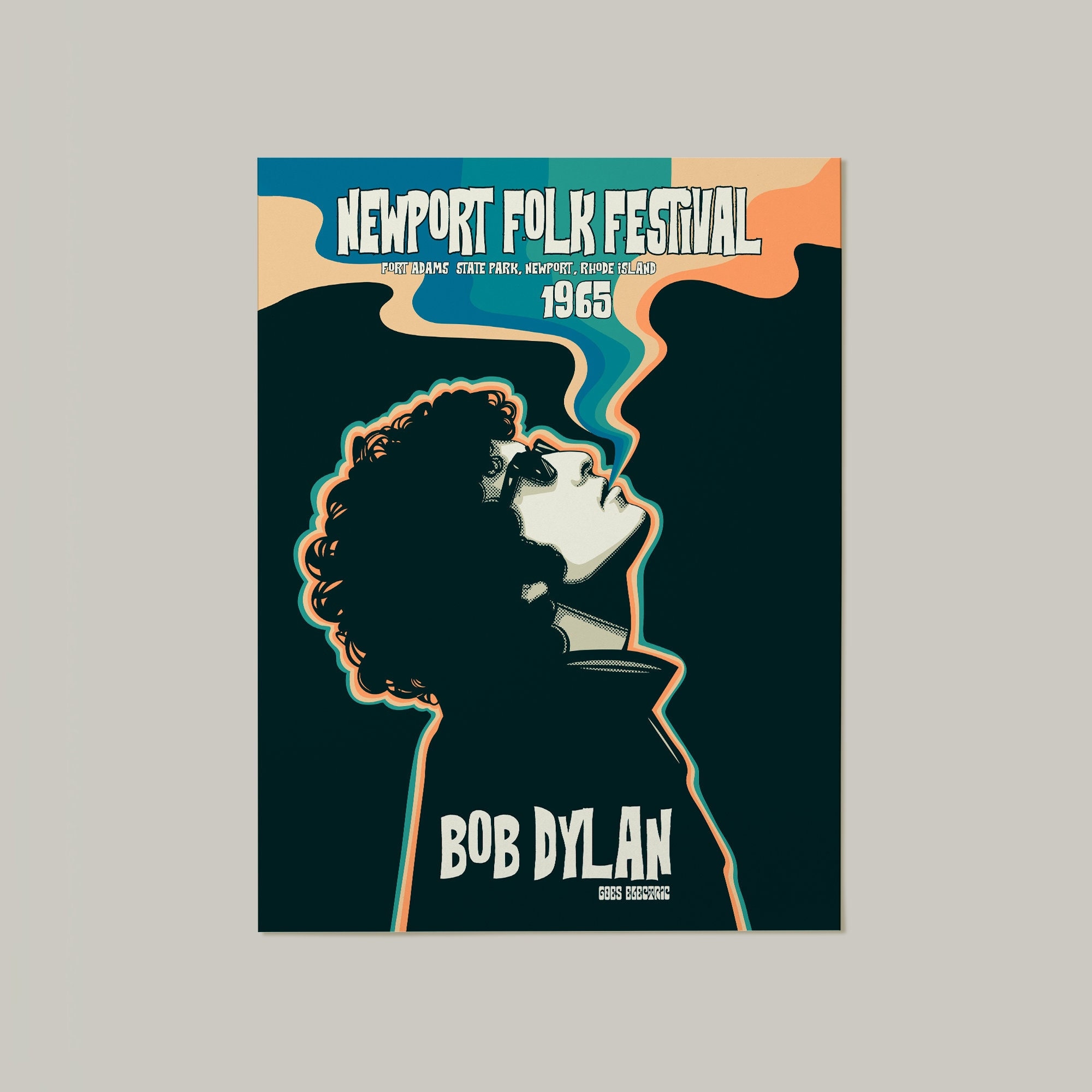 Psychedelic Rock Posters - Etsy