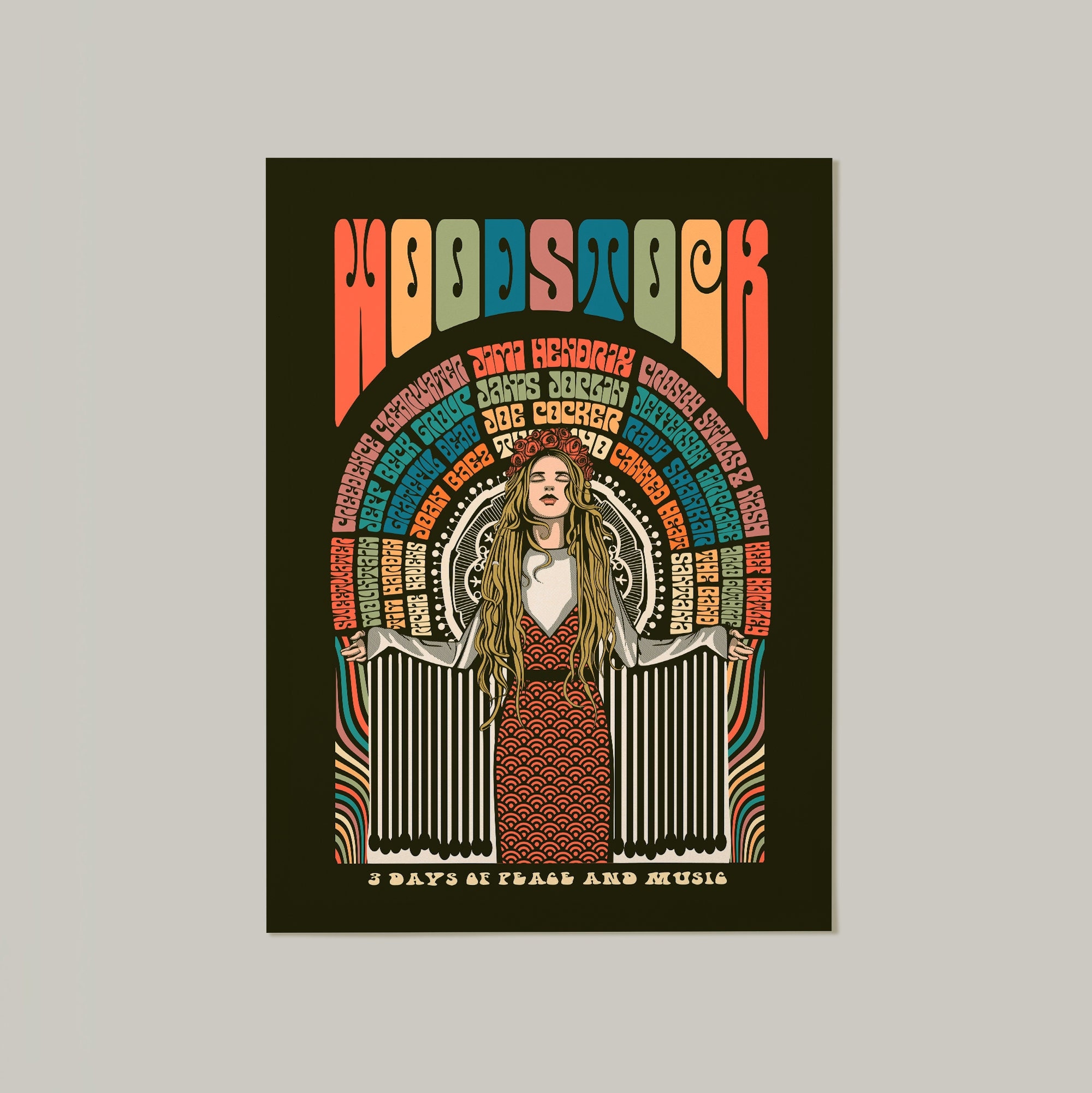 Woodstock Festival Memorabilia - Etsy
