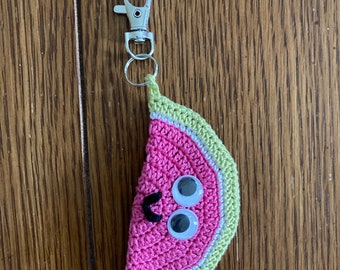 Watermelon Zipper Pull/Keychain