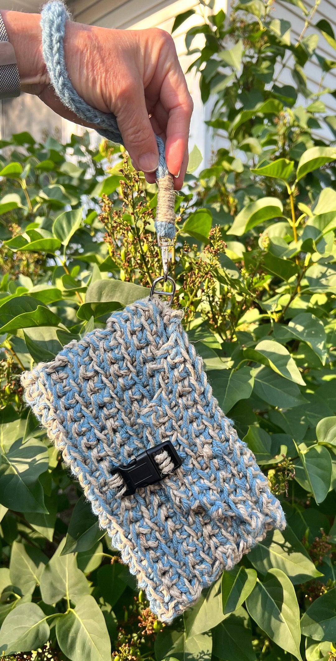 Small Pursedetachable Wrist Strap Etsy