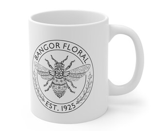 Bangor Floral Ceramic Mug 11oz