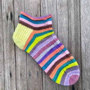 Year Round Shorty Socks - Pattern