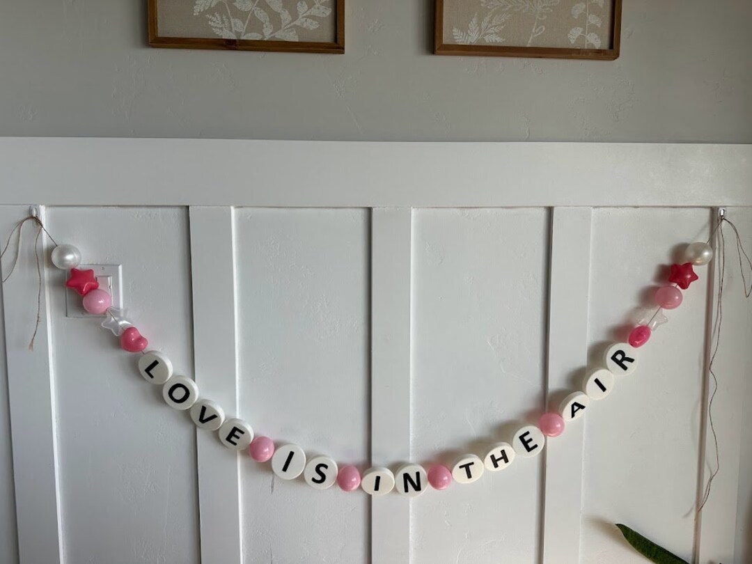 Garland Stringing Letter & Color Beads Must Be Added Separately - Etsy