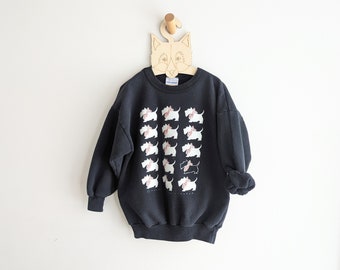 Marci Lipman scottie dogs crewneck sweatshirt.  6+