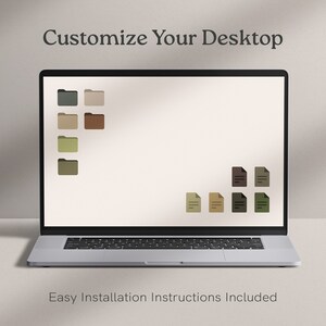 Camouflage Desktop Icons for Mac and Windows Desktop Folder - Etsy