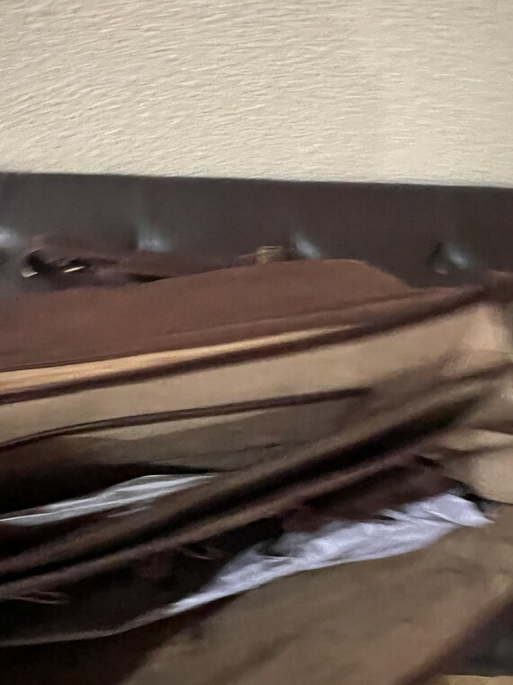 Genuine Leather Messenger, Satchel Bag, Laptop Vi… - image 4
