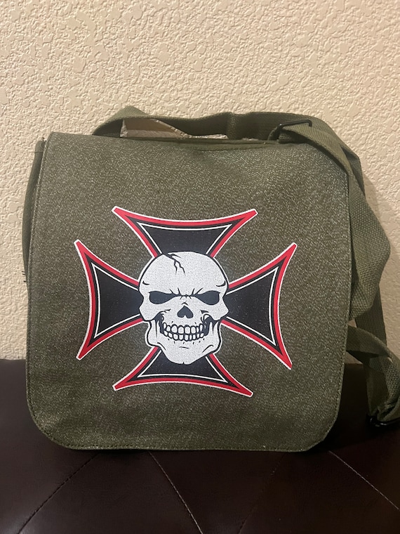 【THUG CLUB】Scarred Bio Army Messenger Bag Thug Club サグクラブ SS25 SCARRED BIO ARMY MESSENGER BAG