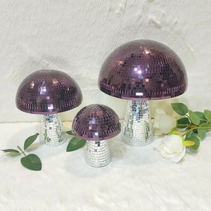 pink disco mushroom disco ball ✨ – A.M.