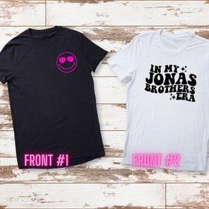 HANDMADE, Jonas Brothers The Eras Tour Shirt, Jobros, Jonas Brothers Shirt, Jonas Brothers Merch, Five Albums One Night Tour Tee