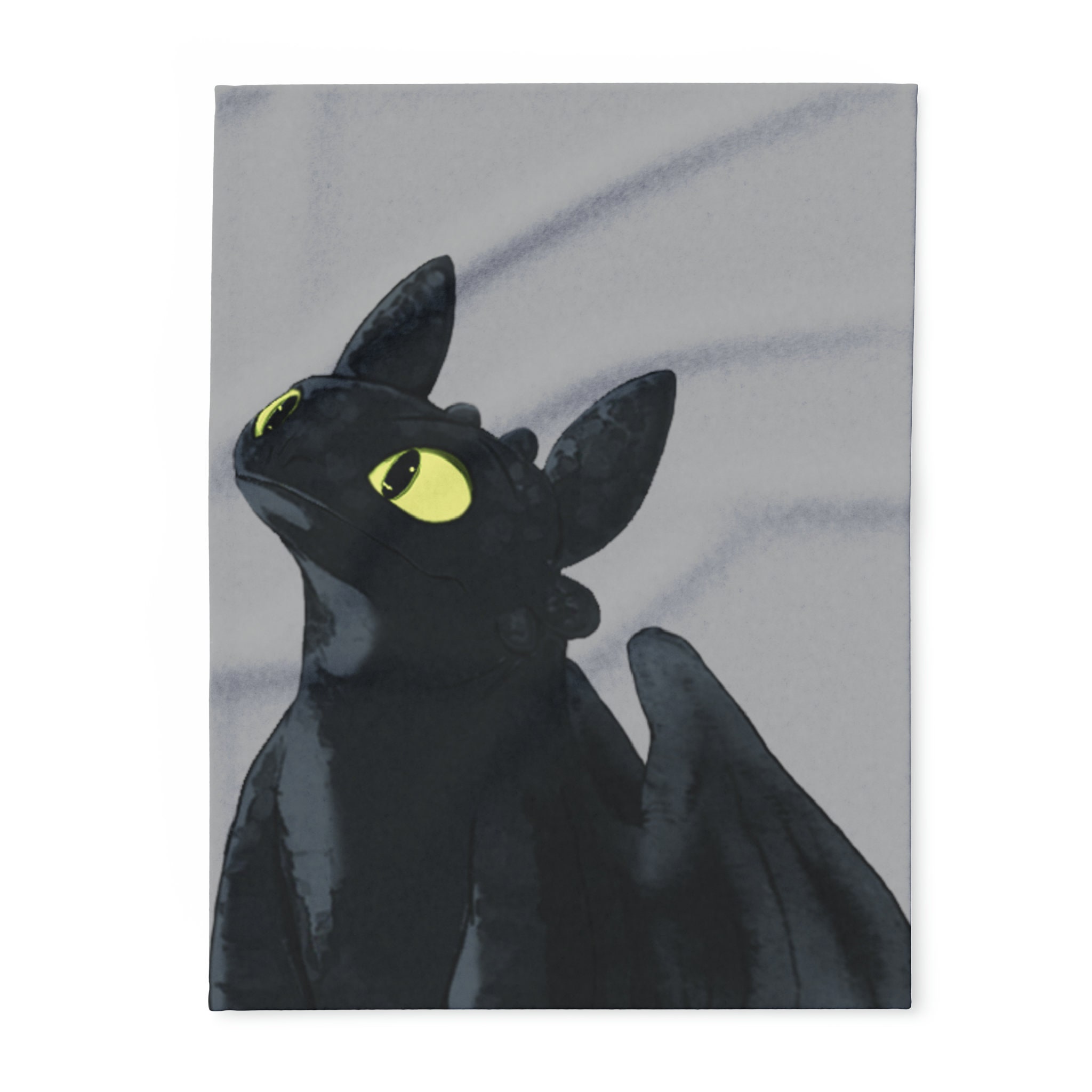 Toothless Throw Rugs Toothless From How to Train Your Dragon Cozy Arctic Fleece Blanket - Etsy