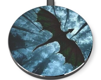Wireless Charger with Flying Dragon Design