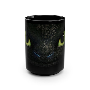 Toothless coffee mug