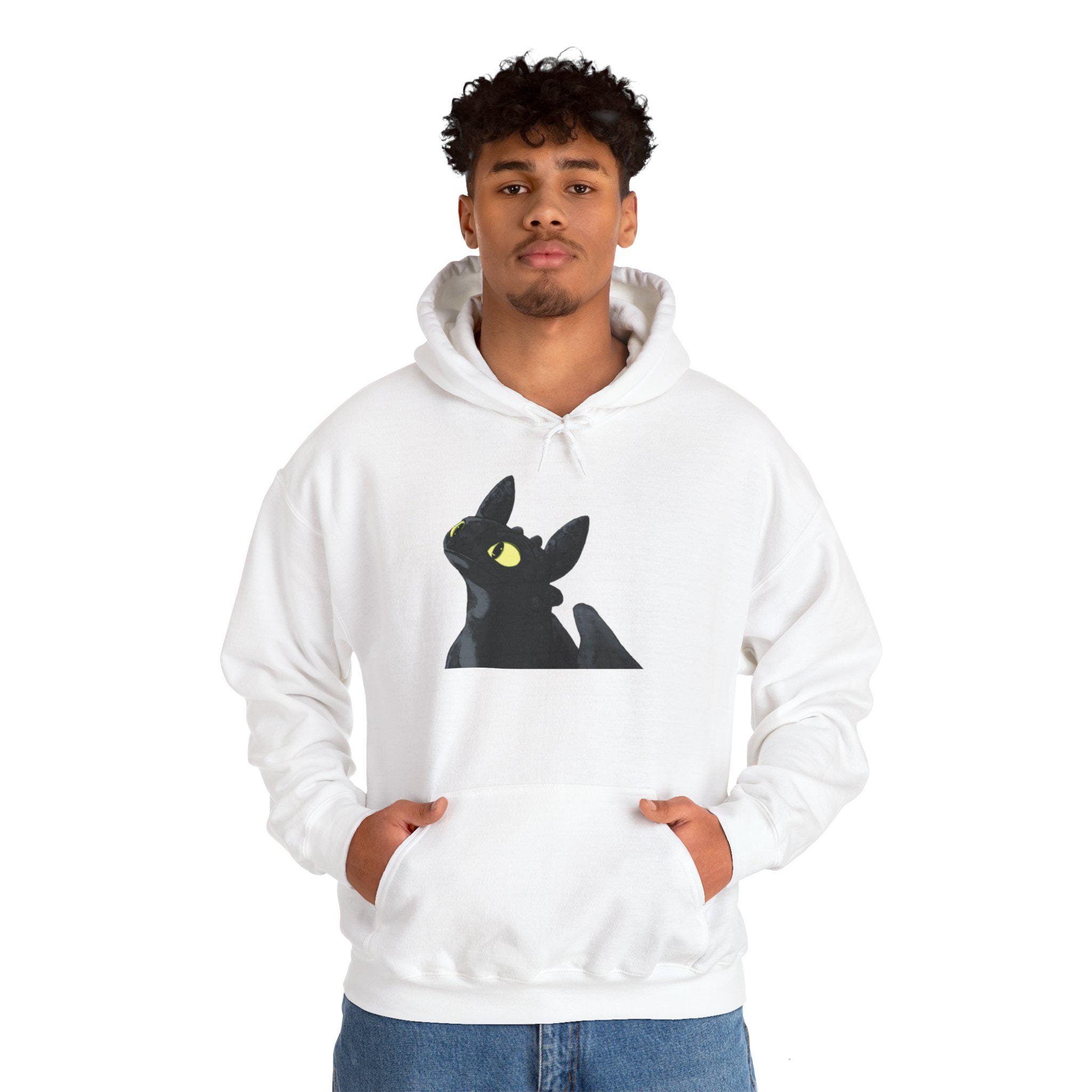 Krokmou de How to Train Your Dragon Sweat shirt a capuche unisexe en melange epais Etsy France