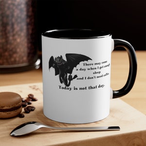 Divertida taza de café con la imagen de Desdentao de Cómo entrenar a tu dragón, taza de café con acento, 325 ml