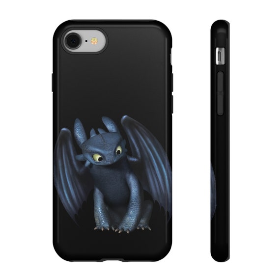 NITITOP IPhone 14 Hülle – Mit Schwarzem Drachen-Design, Weiches Silikon, Stoßfest & Kratzfest