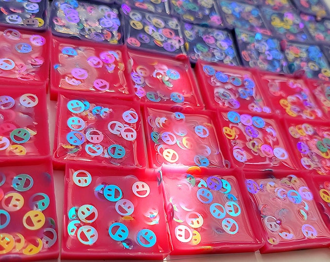 Pocket Full of Sunshine Mini Smiley Sequins 2 for 2. Variety Packs