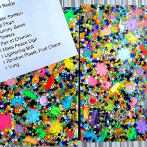 Large Pick Pads-Big Options-Variety-Smiley Sequins-Rainbow Mix-Thin-Skin Picking Alternative-Anxiety-Dermatillomania