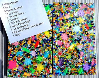 Large Pick Pads-Big Options-Variety-Smiley Sequins-Rainbow Mix-Thin-Skin Picking Alternative-Anxiety-Dermatillomania