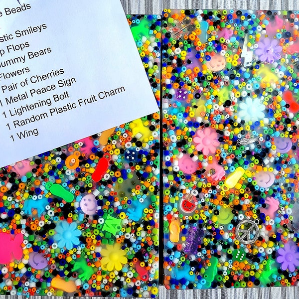 Large Pick Pads-Big Options-Variety-Smiley Sequins-Rainbow Mix-Thin-Skin Picking Alternative-Anxiety-Dermatillomania