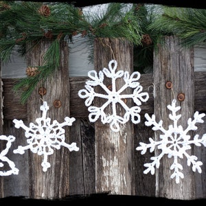 Giant Snowflake Crochet Pattern: Winter Ornaments (PDF Pattern) image 3