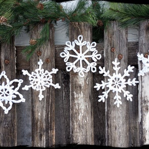 Giant Snowflake Crochet Pattern: Winter Ornaments (PDF Pattern) image 2