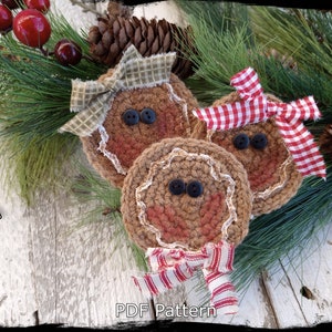 Gingerbread Men Crochet Pattern: Beginner-Friendly Tutorial (PDF Pattern)